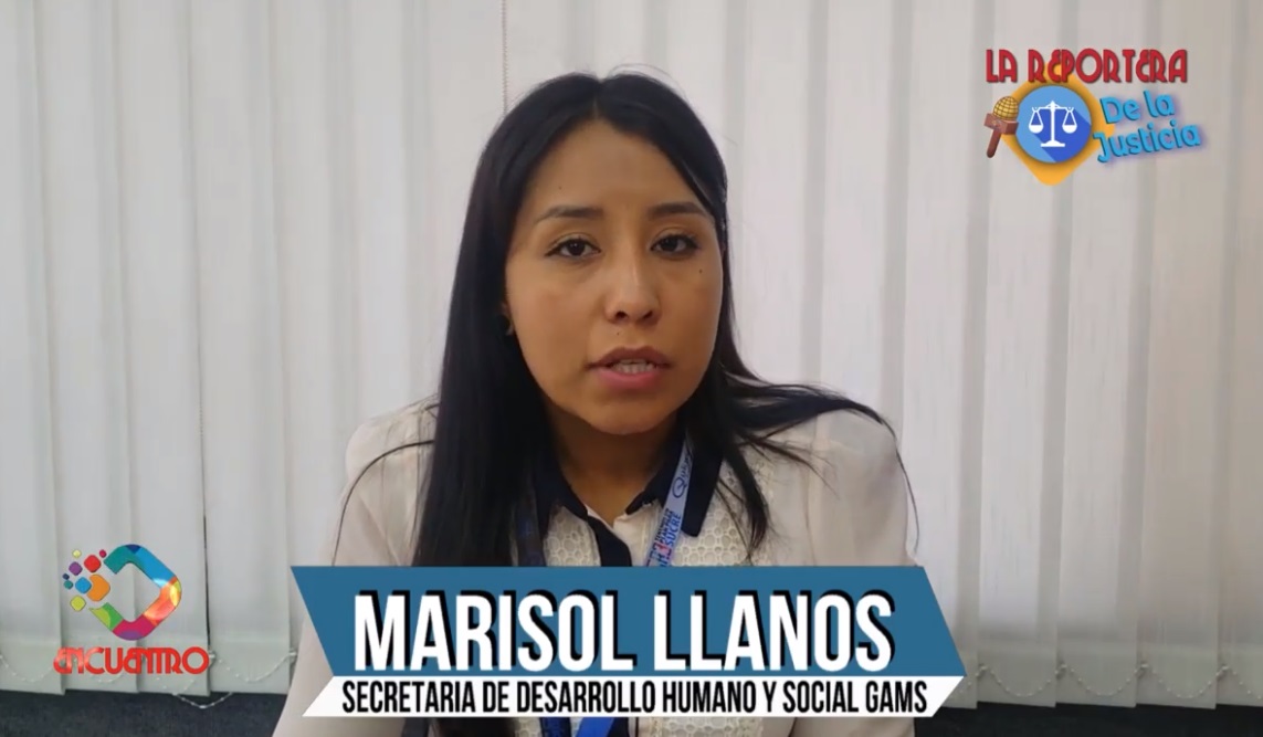 reportera de la justicia
