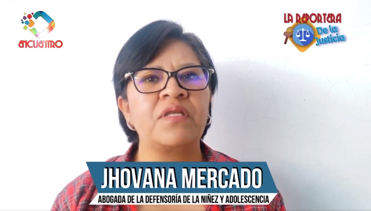reportera de la justicia